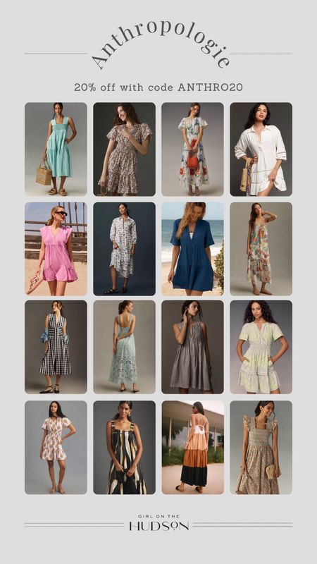 20% off Anthropologie with code ANTHRO20! These are the spring and summer dresses that I’m shopping for 🙌🏻

#LTKSaleAlert #LTKStyleTip #LTKSeasonal