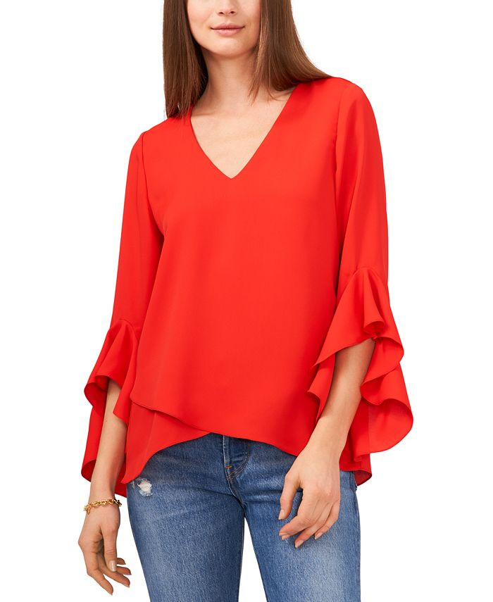 Flutter-Sleeve Tunic | Macys (US)