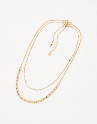 Aerie Gold Necklace | American Eagle Outfitters (US & CA)