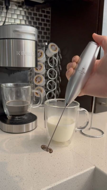 Up your coffee game at home! Easily froth delicious foamy milk ☕️

#LTKFind #LTKGiftGuide #LTKhome