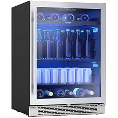 Zephyr PRB24C01BG Presrv Series 24 Inch Stainless Steel Freestanding or Built In Beverage Center 13  | Amazon (US)