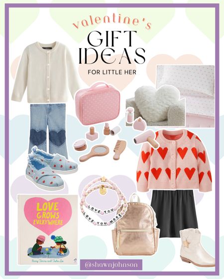 The heart outfits are so cute for Valentine’s Day gifts! Maybe even a little early gift so they can wear to school! 🙈 

#LTKGiftGuide #LTKSeasonal #LTKkids