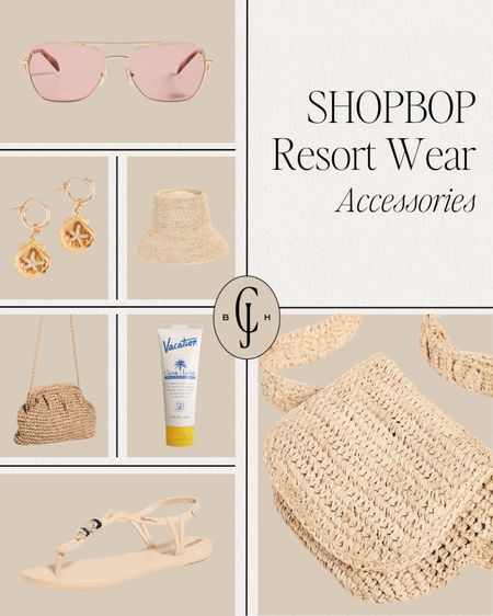 Resort accessories to elevate any outfit during your vacation. #cellajaneblog #resortwear #vacation #shopbop

#LTKSeasonal #LTKshoecrush #LTKtravel