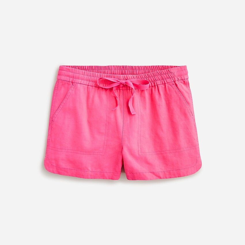 New seaside short in linen blend | J.Crew US