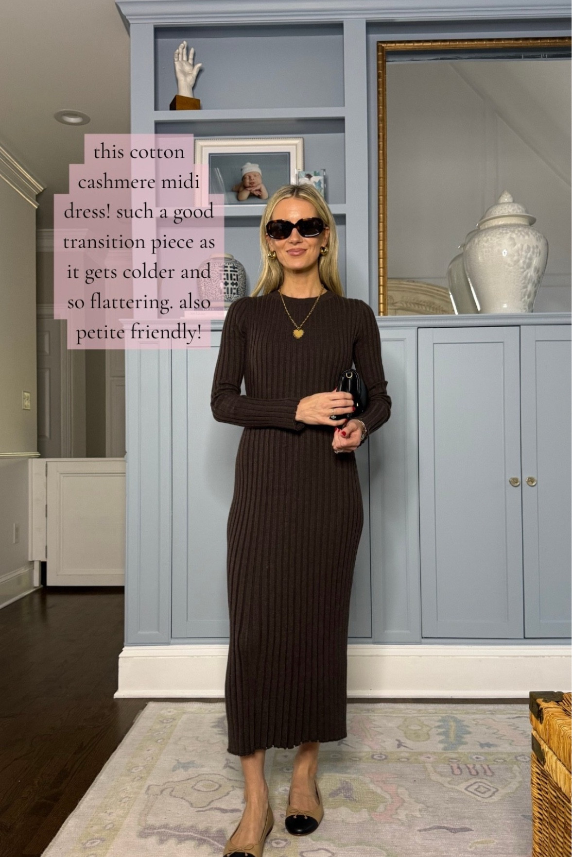 This dress is such a staple for me! I have been loving brown this season and it is the perfect neutral to spice up your wardrobe. 

Sweater dress
Capsule wardrobe 
Family photos 

#LTKSeasonal #LTKHoliday #LTKGiftGuide