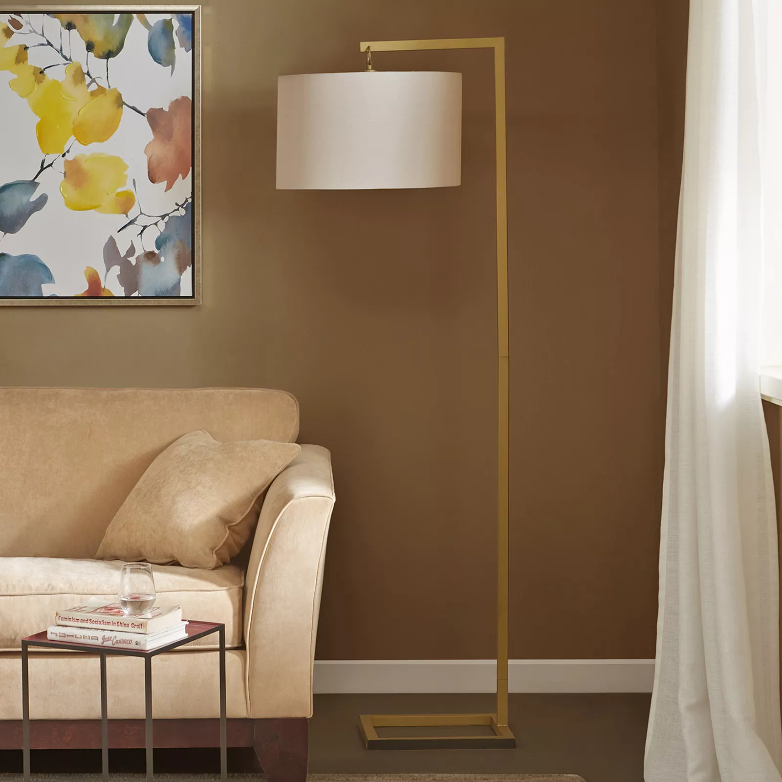 Madison Park Gold Finish Floor Lamp | Kohl's