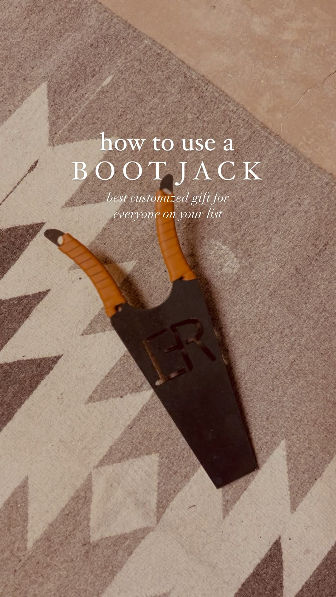 I have ordered these custom boot jacks for everyone in our family and they were such a hit. I gave the first round of her birthdays and Father’s Day‘s and the Smile‘s were huge and I am selfishly already using Baxter’s. Watch this video to see how to use a boot jack. Anyone who wears boots needs one.

#LTKhome #LTKmens #LTKshoecrush