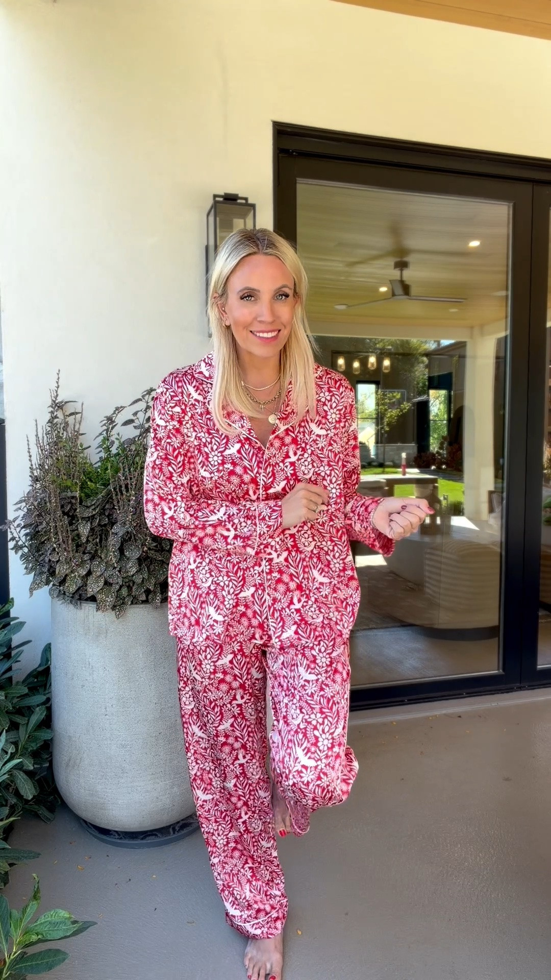 Here is another print in those pajamas! Size M
