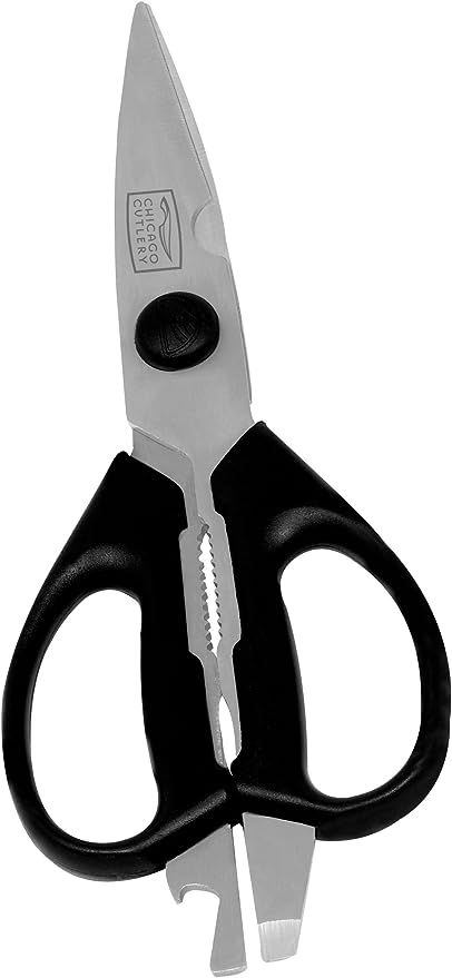 Chicago Cutlery Deluxe Multipurpose Stainless Steel Kitchen Shears with Built-In Bottle Opener, F... | Amazon (US)
