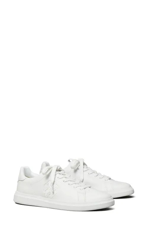 Tory Burch Howell Court Sneaker in White /White at Nordstrom, Size 7.5 | Nordstrom