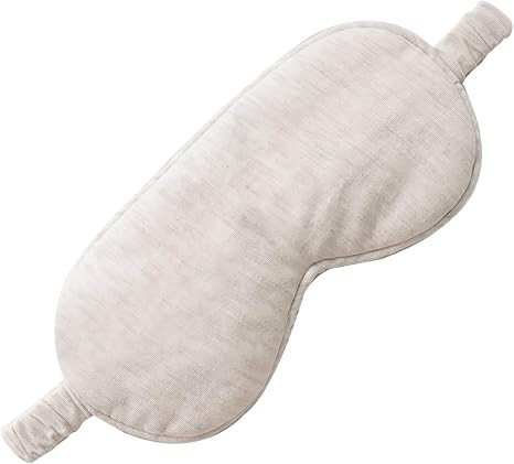 Eye Masks for Sleep, Beige Organic Cotton Sleep Mask Lightweight Elastic Eye Mask for Men Women S... | Amazon (US)