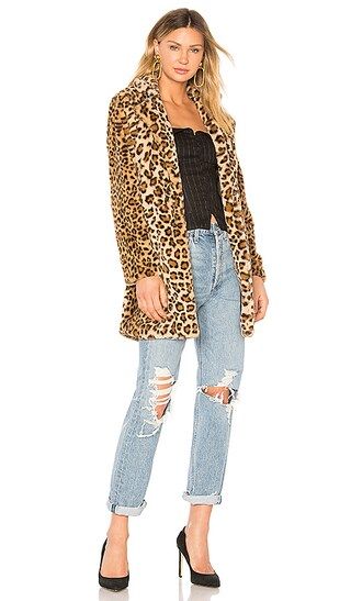 I.AM.GIA Sahara Faux Fur Coat in Leopard | Ragdoll LA