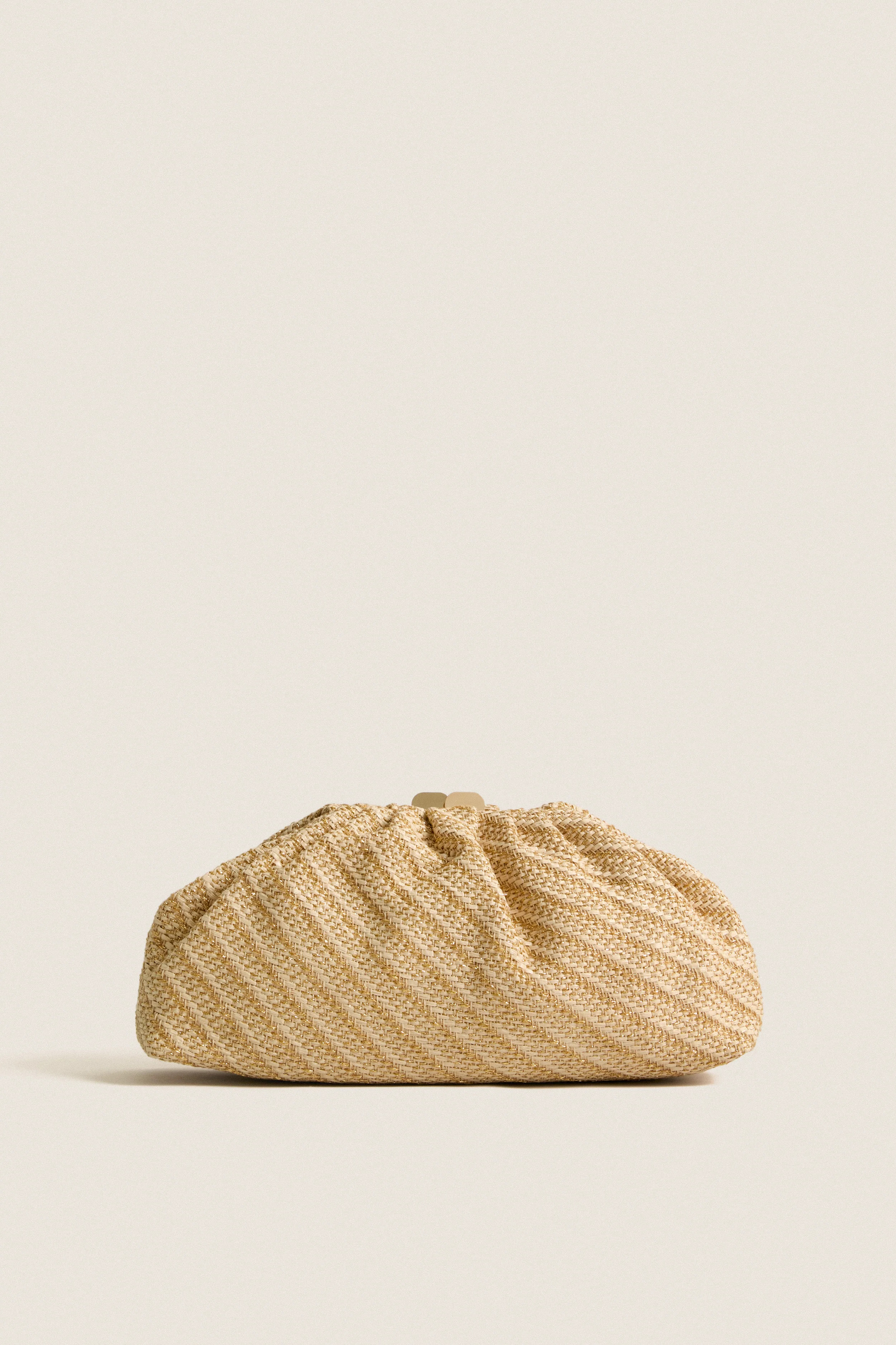 Natural Gold Brisa Clutch | Tuckernuck (US)