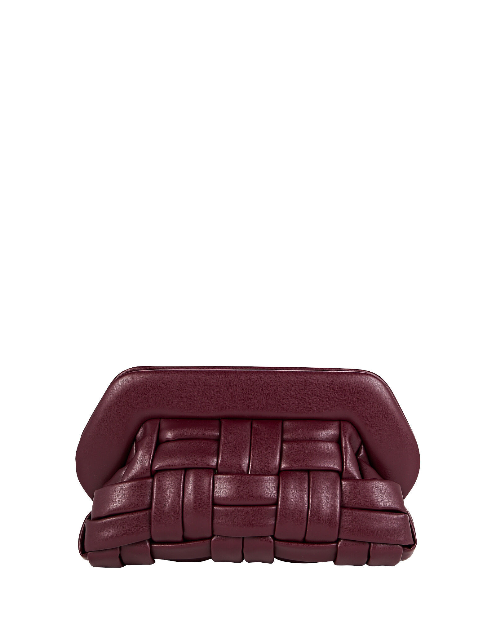 Bios Woven Vegan Leather Clutch | INTERMIX
