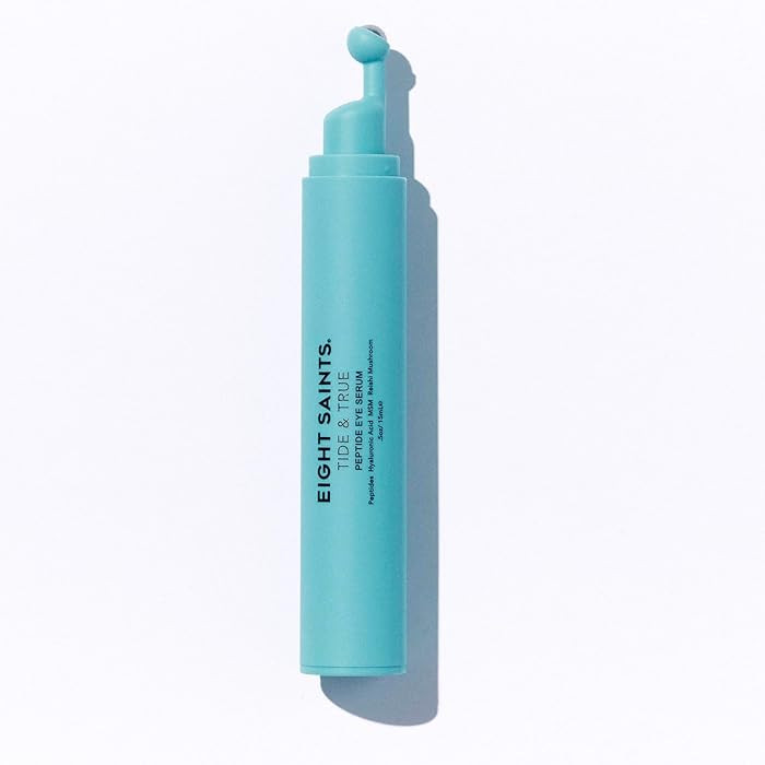 Eight Saints Tide & True Peptide Eye Serum for Puffiness & Wrinkles, Under Eye Roller Ball Treatm... | Amazon (US)