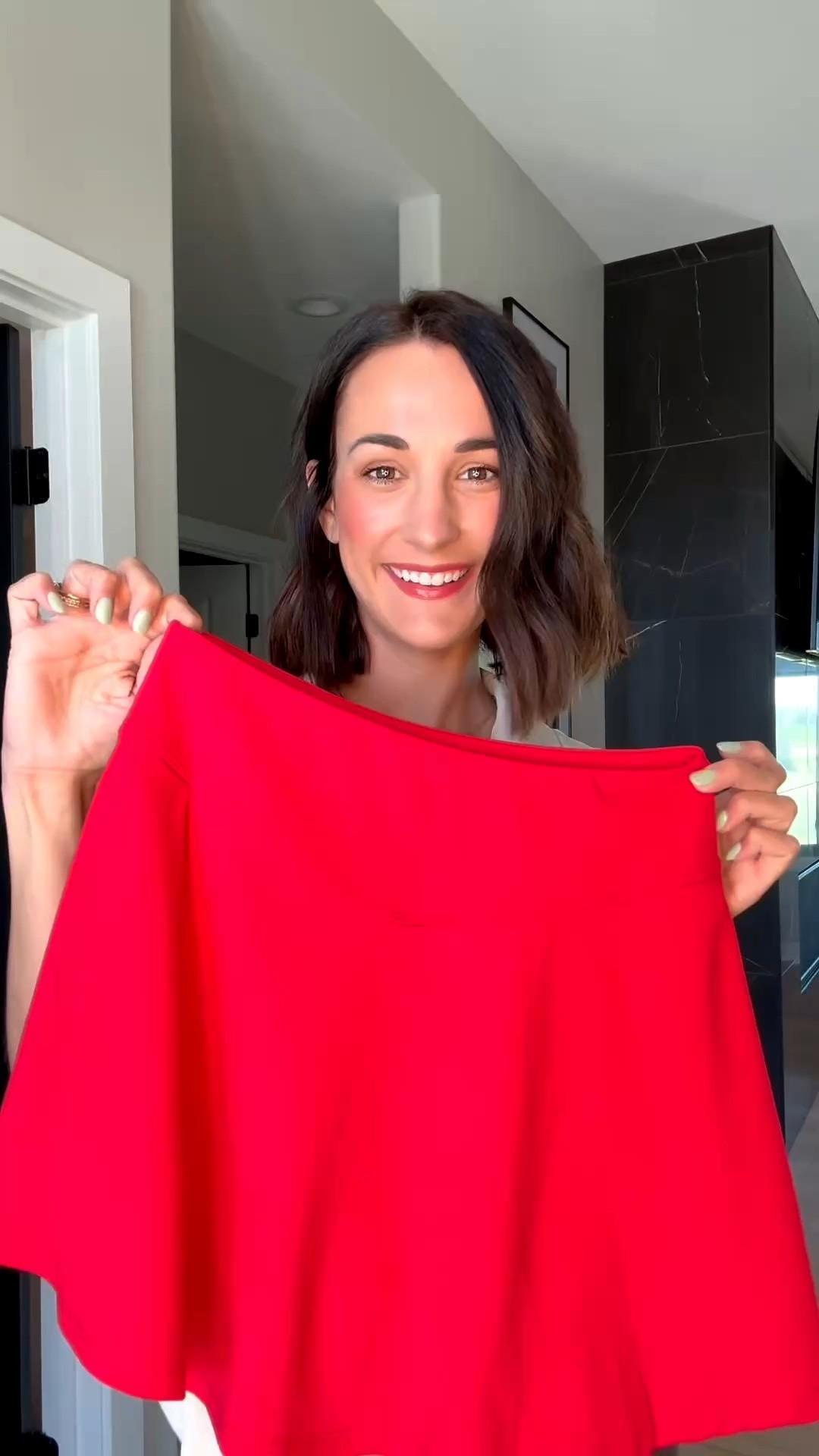 The perfect true red skirt for golf or tennis! I’m wearing a size medium 💃🏻❤️ Use my discount code D6N6ISQF for a % off!

#LTKootd #LTKActive #LTKSeasonal