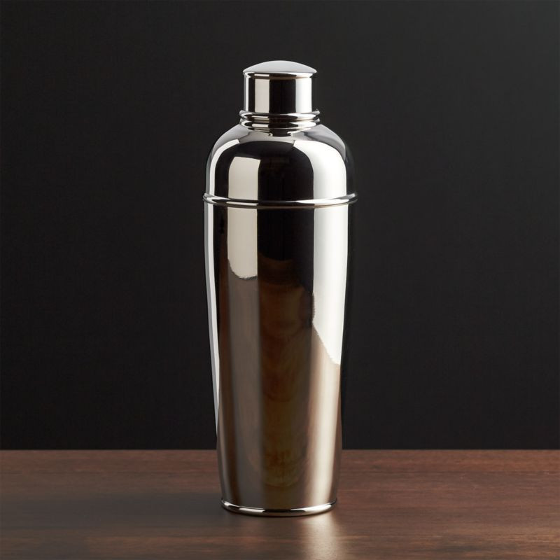 Easton Stainless Steel Cocktail Shaker + Reviews | Crate and Barrel | Crate & Barrel