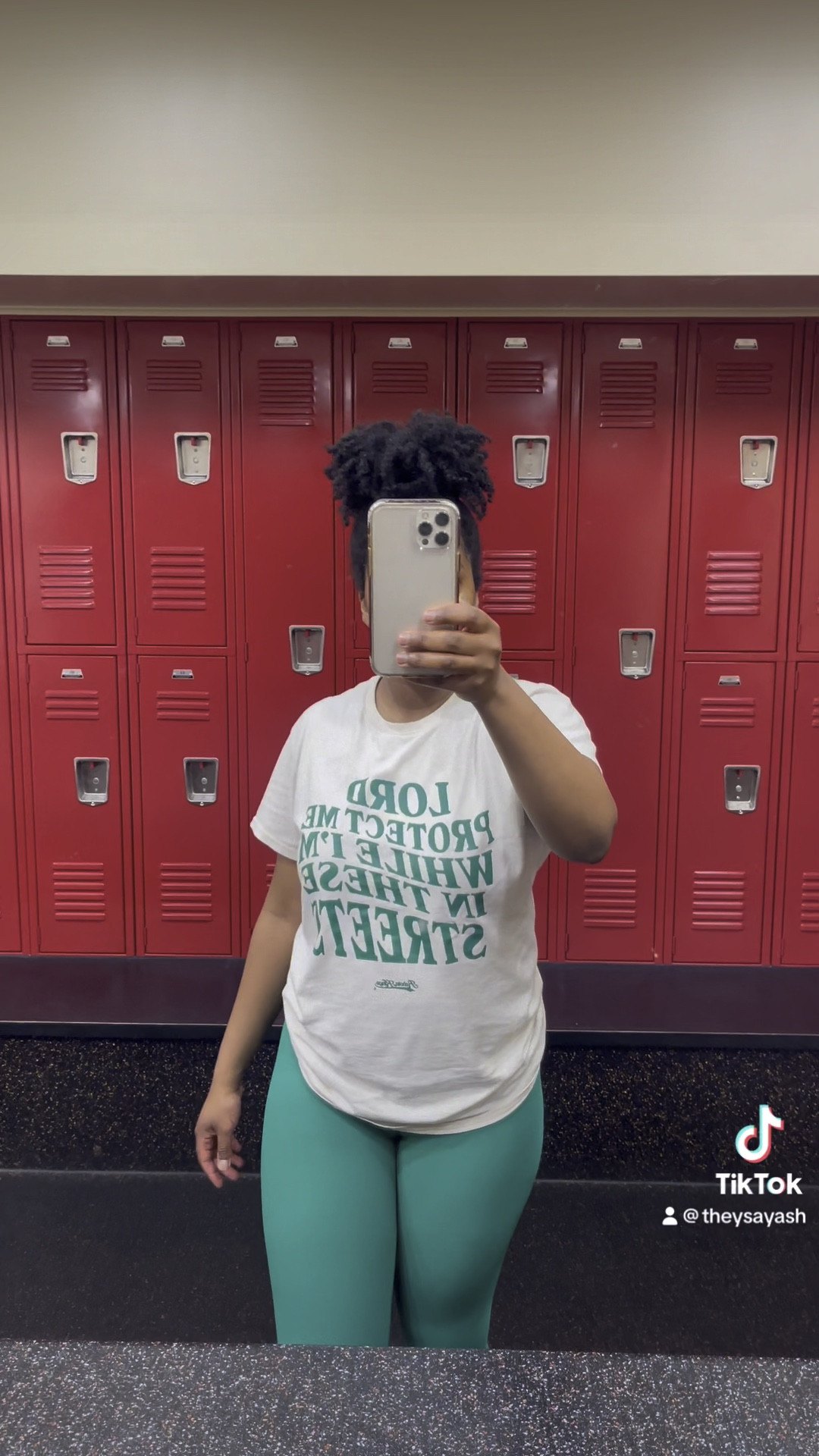 Gym outfit. Green leggings are from Old Navyy

#LTKmidsize #LTKfindsunder50 #LTKfitness