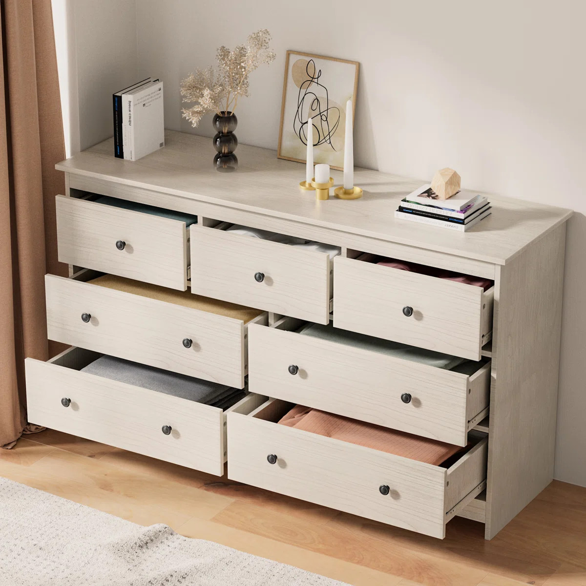 Marizela 55'' W 7 - Drawer Dresser | Wayfair North America