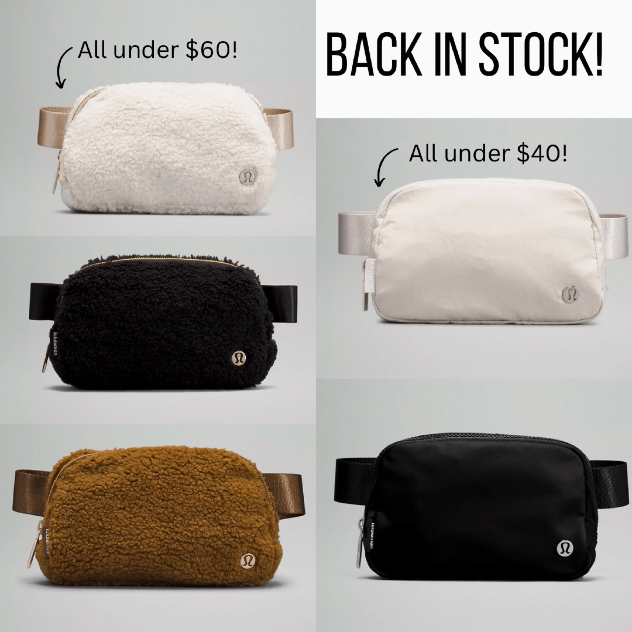 Lululemon belt bag, back in stock, belt bag, athletic wear, gift guide, cross body

#LTKstyletip #LTKGiftGuide #LTKunder100