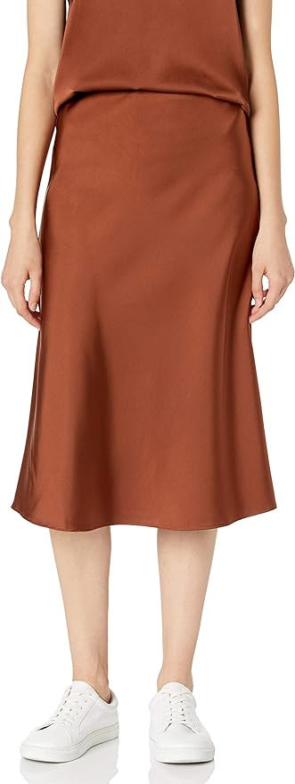 The Drop Women's Maya Silky Slip Skirt | Amazon (US)