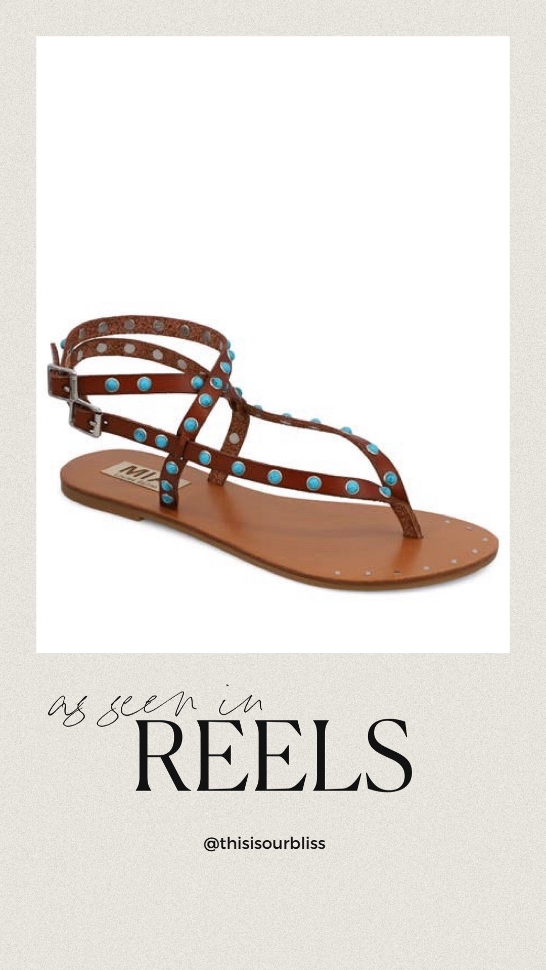 My turquoise studded sandals are 40 to 50% off! I did a 7 1/2! 🩵￼

#LTKOver40 #LTKootd #LTKSaleAlert