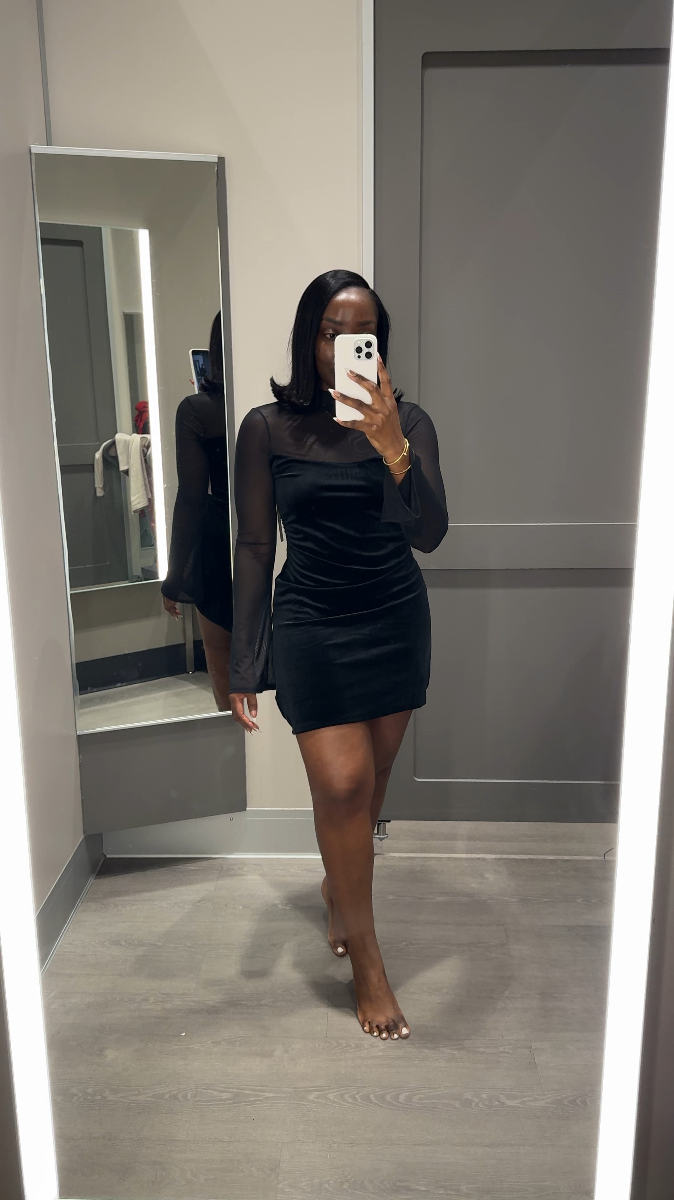 How cute is this mini dress. Not me and my mini dress season! This would be cute as a Thanksgiving outfit or for a holiday party. I am wearing size small. 

#LTKBeauty #LTKStyleTip