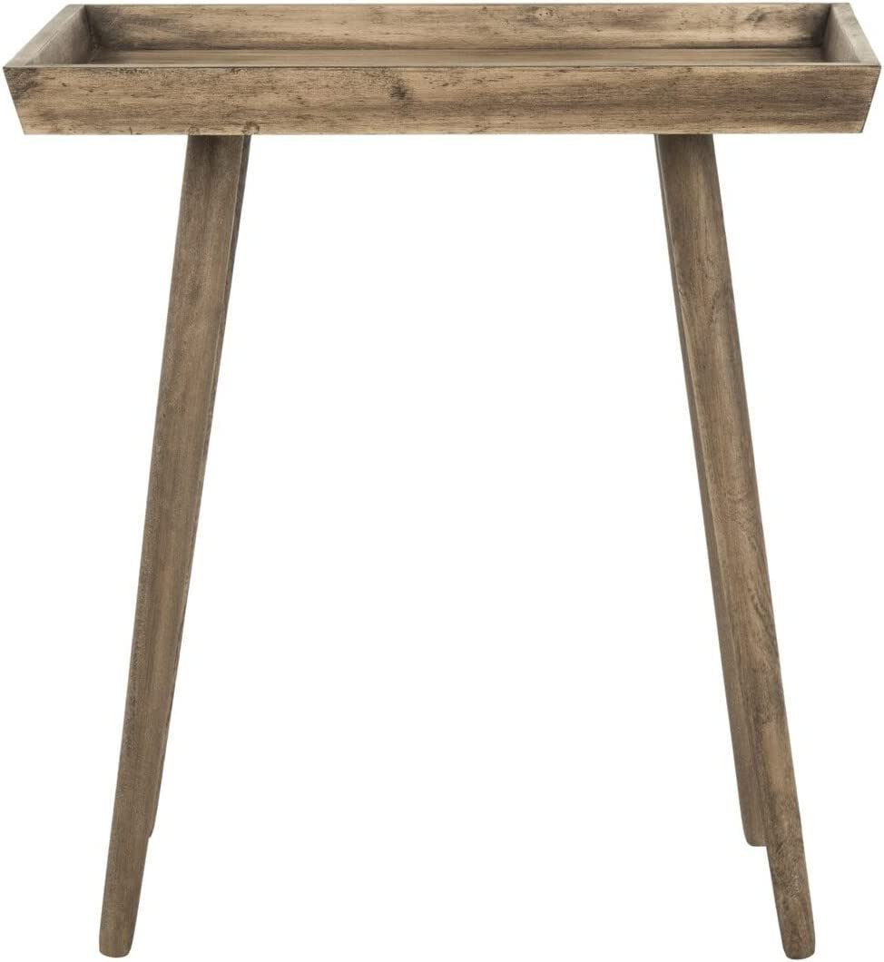 Safavieh Home Nonie Modern Chocolate Accent Table | Amazon (US)