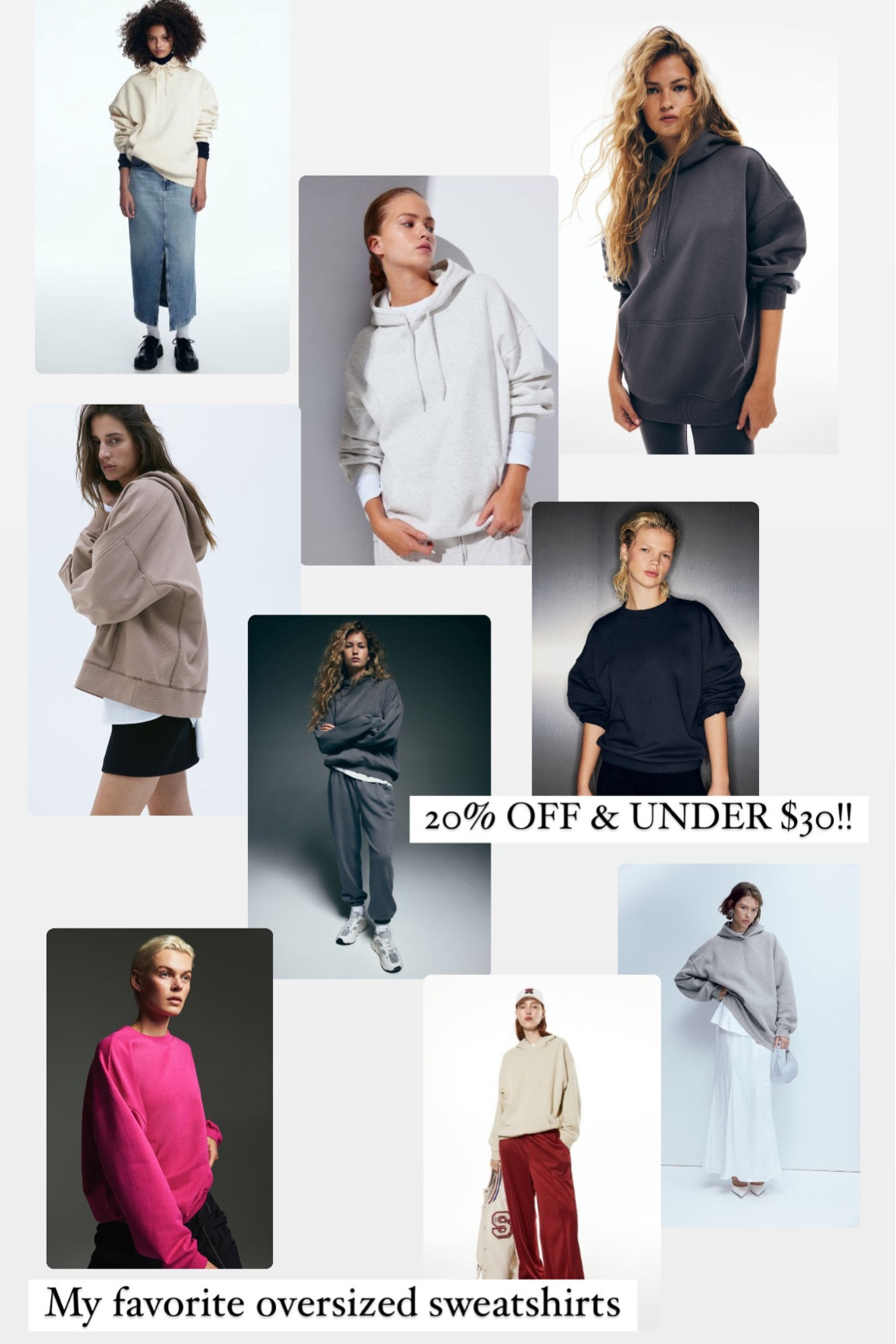20% OFF My Favorite Oversized Sweatshirts!! 

#LTKSeasonal #LTKfindsunder50 #LTKstyletip