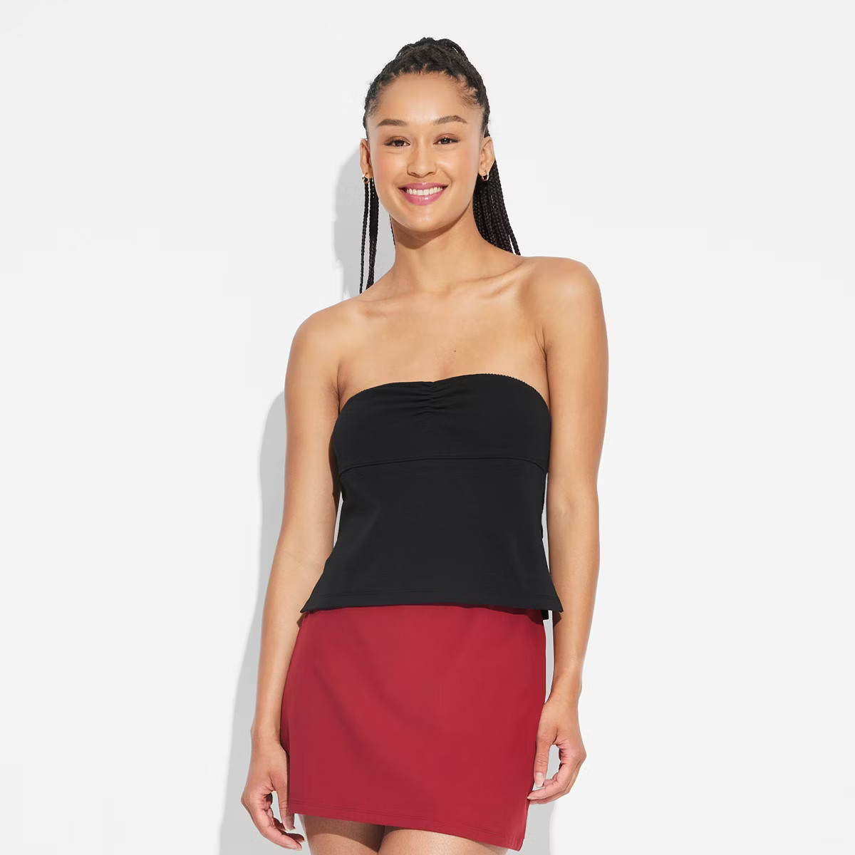Women's Game Day Ribbed Tube Top - Wild Fable™ | Target