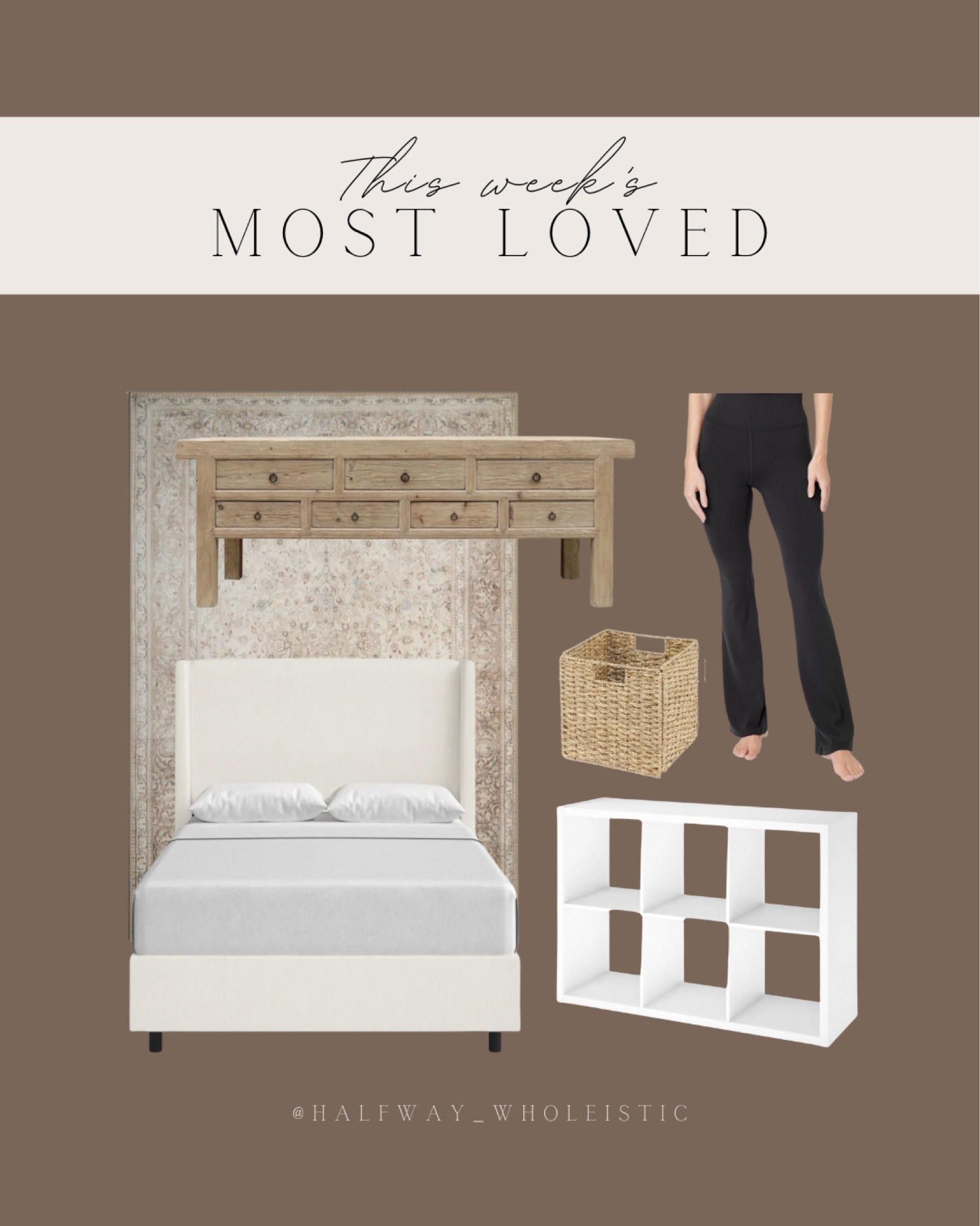 This week’s follower favorites include storage solutions, the most comfortable leggings, our bed, and more!

#rug #console #bin #cozy #organize

#LTKSaleAlert #LTKStyleTip #LTKHome