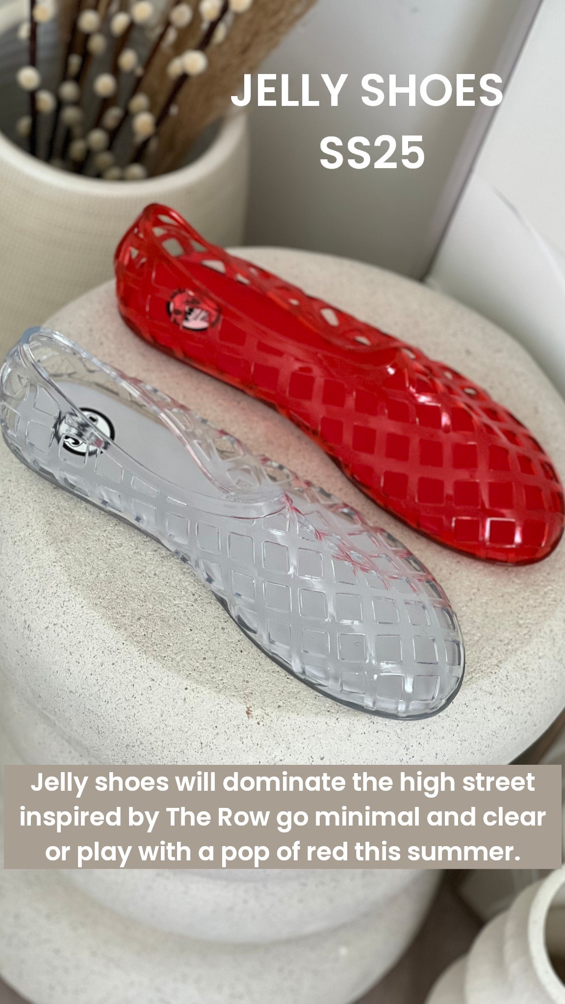 Jelly shoes - jelly flats - jelly sandals - red jelly sandals - Jeffrey Campbell jellz - the row jelly shoe dupes - summer shoes - trending shoes - summer sandals - 2025 fashion trends 

#LTKsummer #LTKuk #LTKshoes