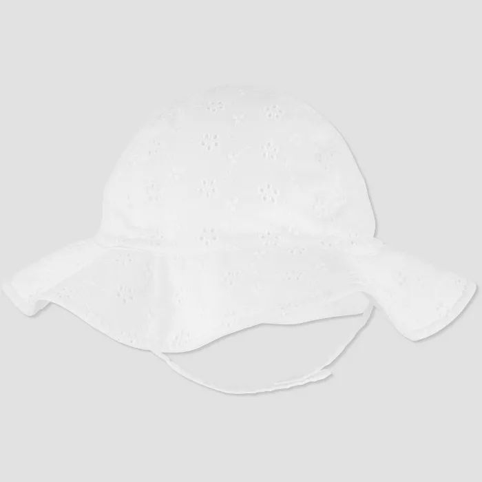 Baby Girls' Eyelet Swim Hat - Just One You® made by carter's White | Target