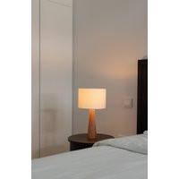 Sculptural Beauty Handmade Beech Wood Table Lamp With Distorted Base For Unique Elegance | Etsy (UK)