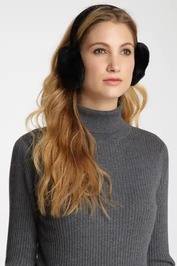 SURELL Faux Fur & Velvet Earmuffs | Nordstromrack | Nordstrom Rack