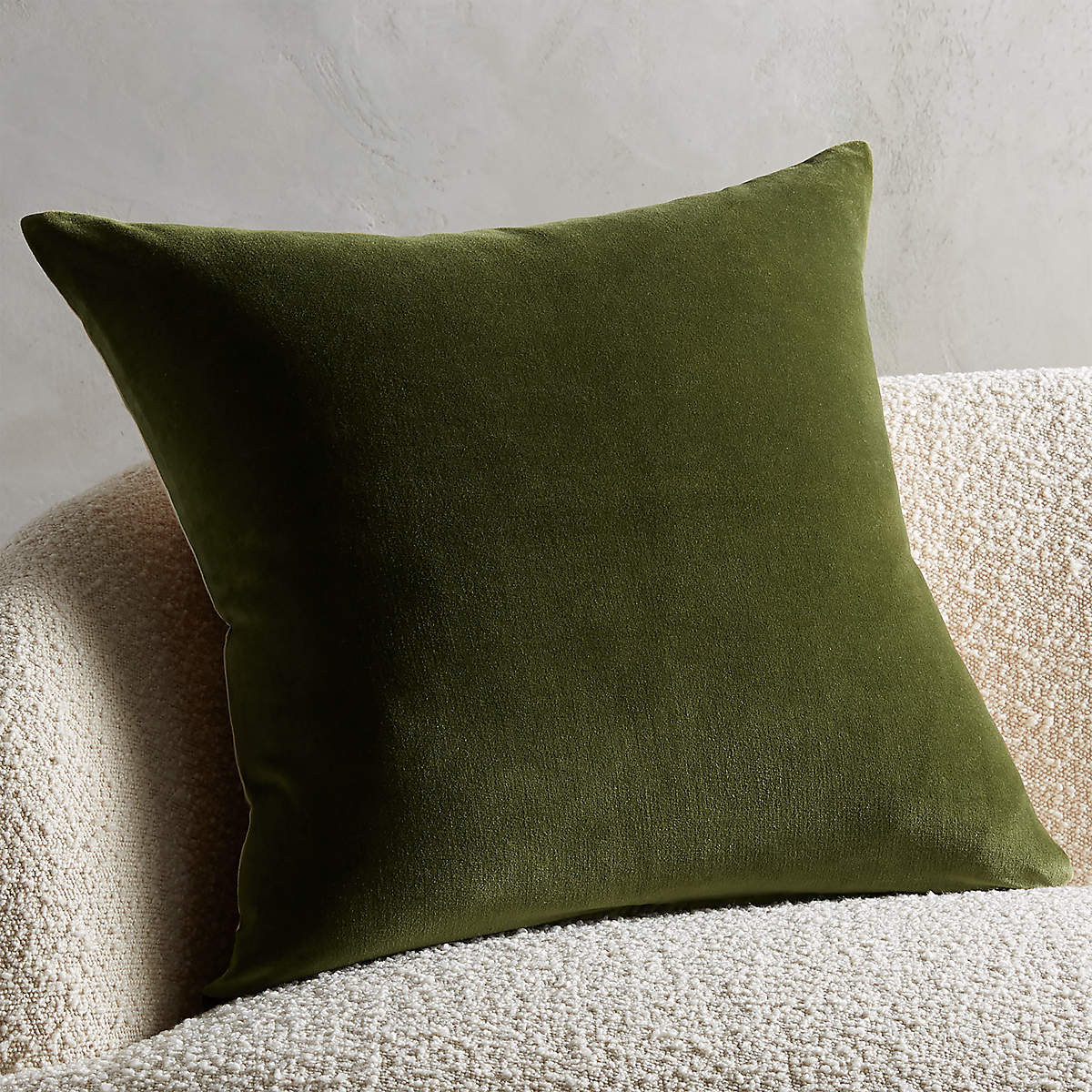23" Leisure Taupe Pillow | CB2 | CB2