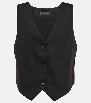 Linen-blend vest | Mytheresa (US/CA)