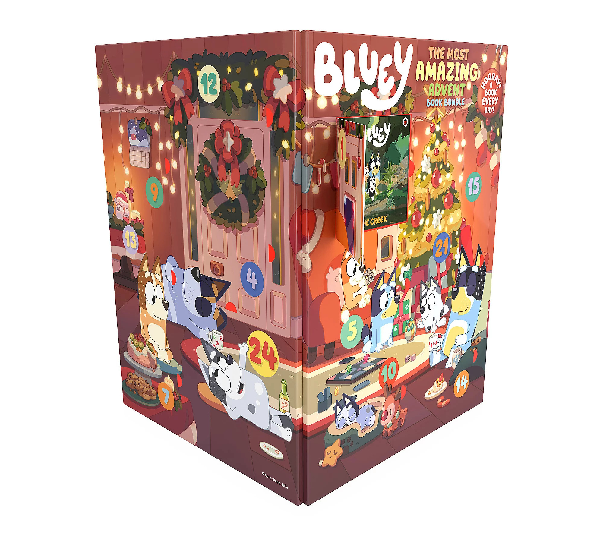 Bluey: The Most Amazing Advent Calendar Book Bundle | QVC