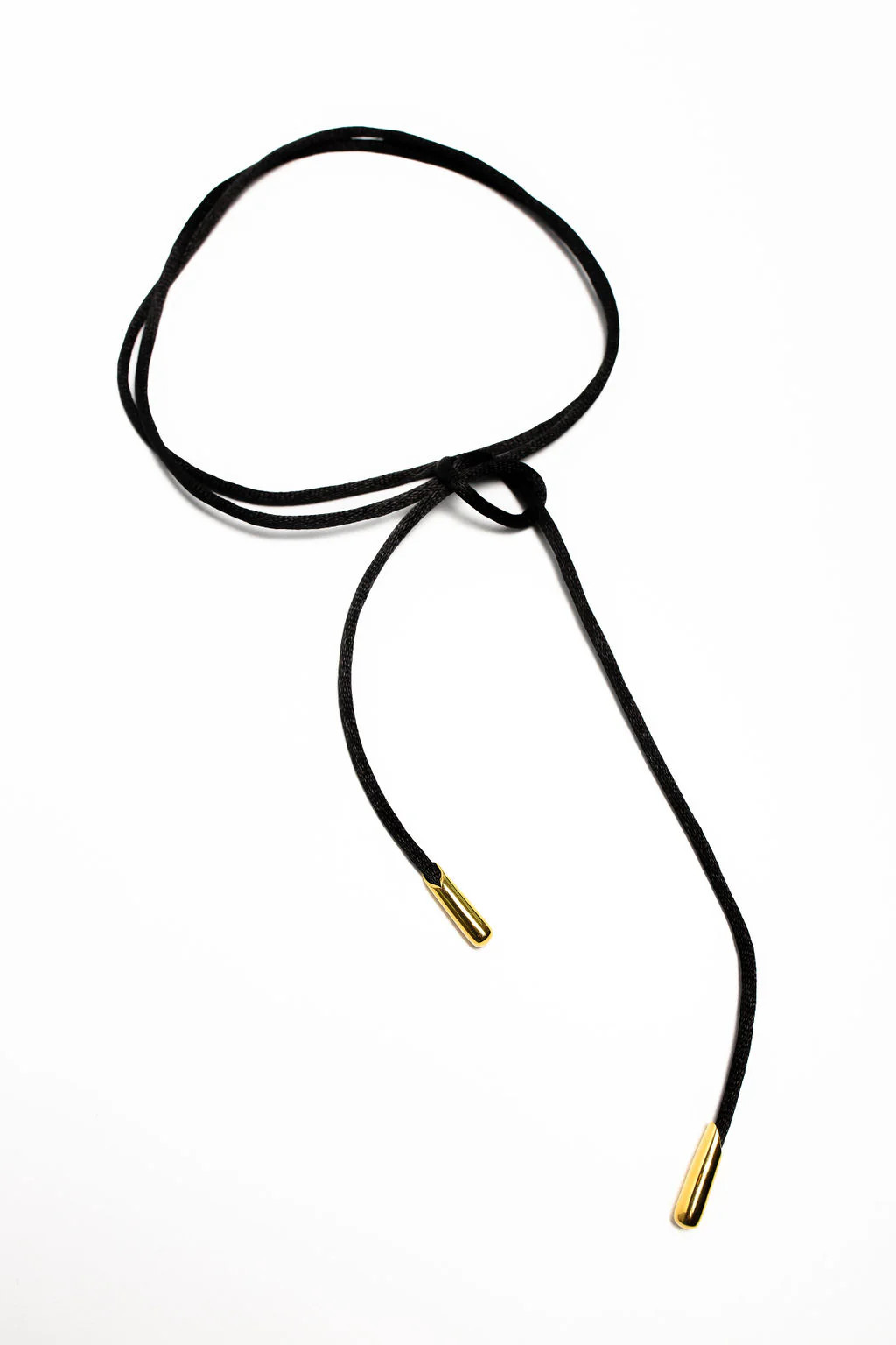 LA Black Tie Cord Necklace | Lauren Amble Designs