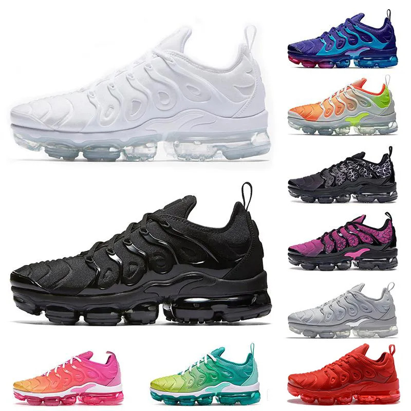 Tn Plus Women Running Shoes Reverse Lava Glow Blue Lagoon Triple White Black SUMMER SUNSET tns Me... | DHGate