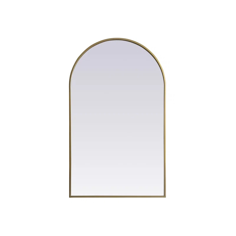 Savina Arch Metal Wall Mirror | Wayfair North America