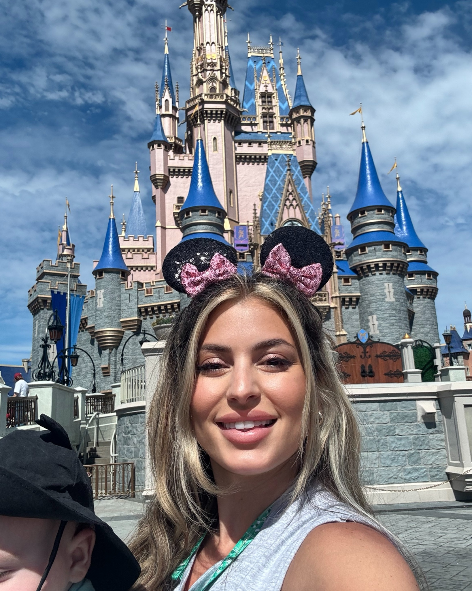 Some Disney World needs! 
These clip on ears were SO cute and didn’t slide out! Much more comfortable than a headband! 

Also the Tush baby SAVED my life in this trip! 

#LTKKids #LTKFamily #LTKBaby