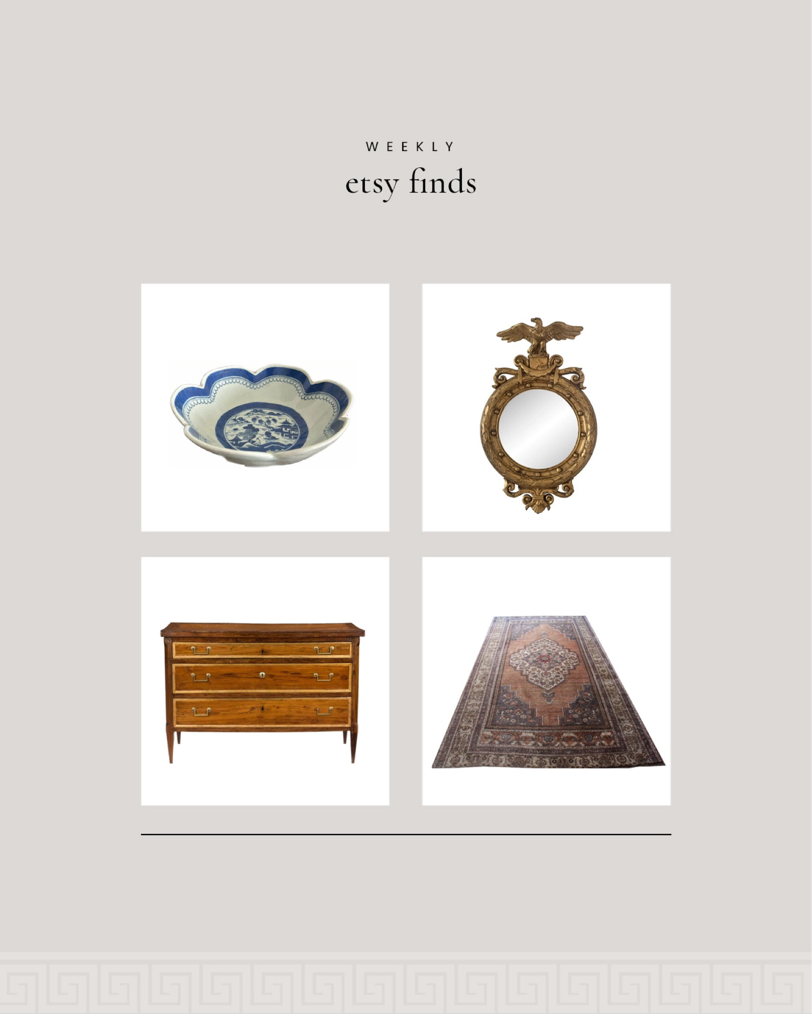 Weekly Etsy Finds: Handmade and Vintage Goods for Home

#LTKHome