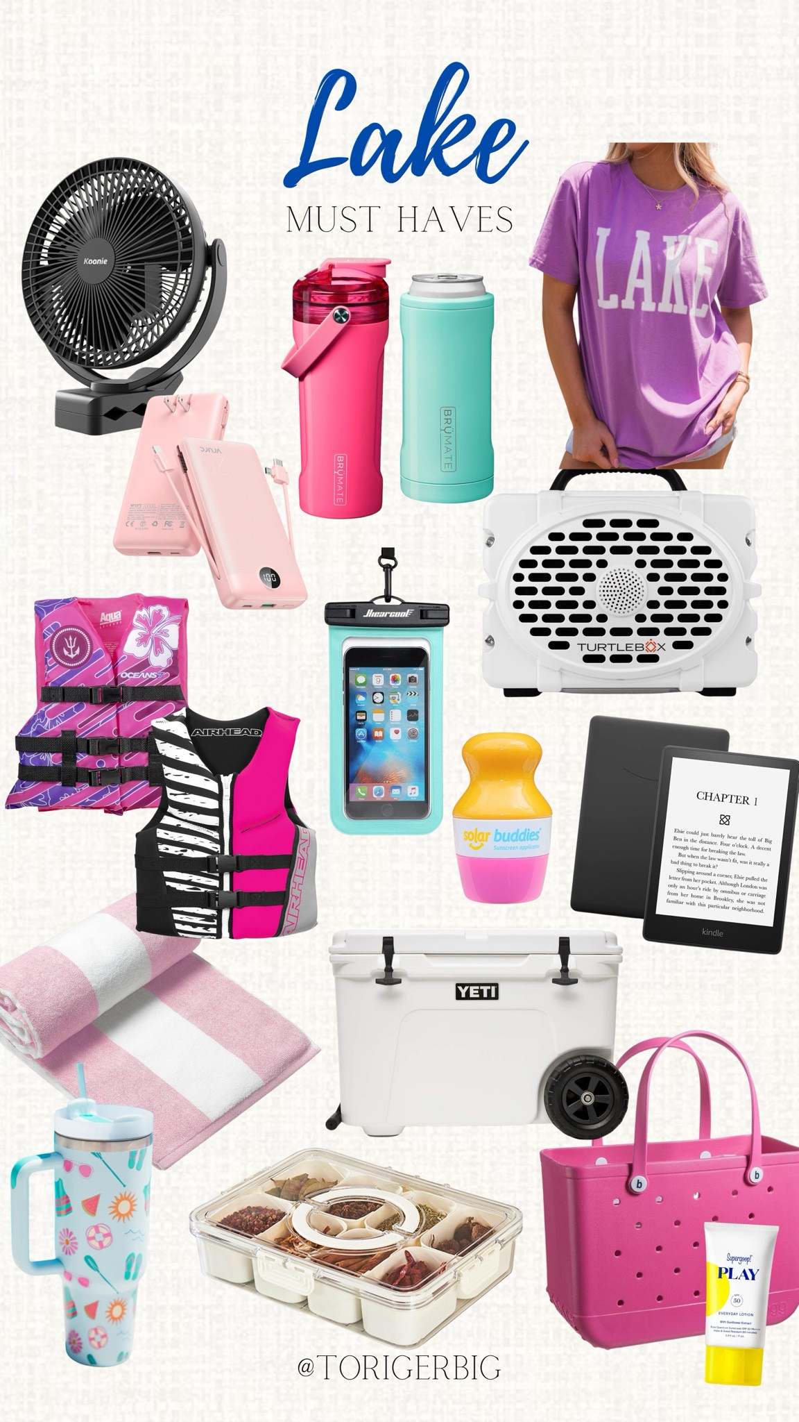 Some of my missed tabs for the lake. #LakeLife #BogBag.