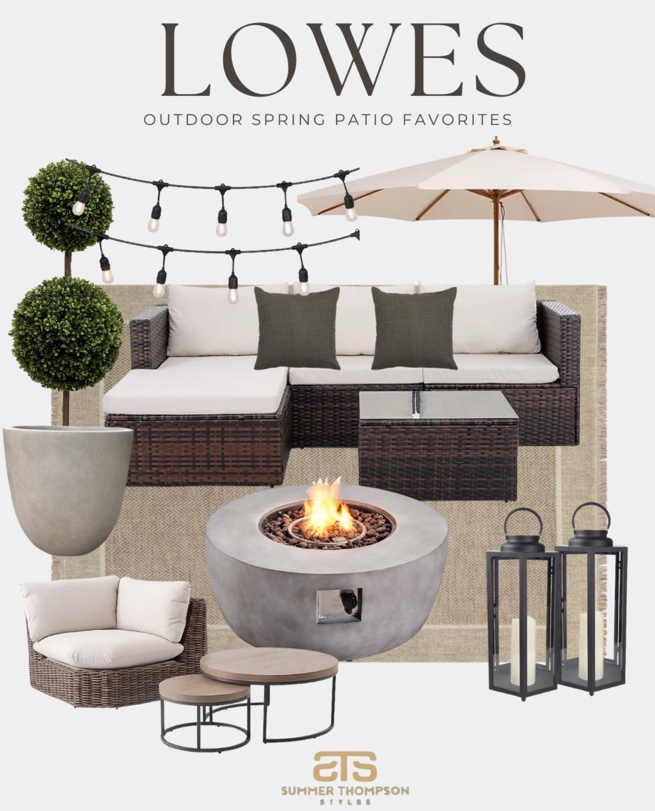 Lowe’s has some amazing outdoor patio finds! With spring here it’s the perfect time for my family out to sit outdoors and enjoy some sun ☀️ 

#outdoorfurniture #patiofinds #lowespatiofinds #outdoorfinds #interiordesign #patiodecor #patioinspo 



#LTKHome #LTKStyleTip #LTKFindsUnder100