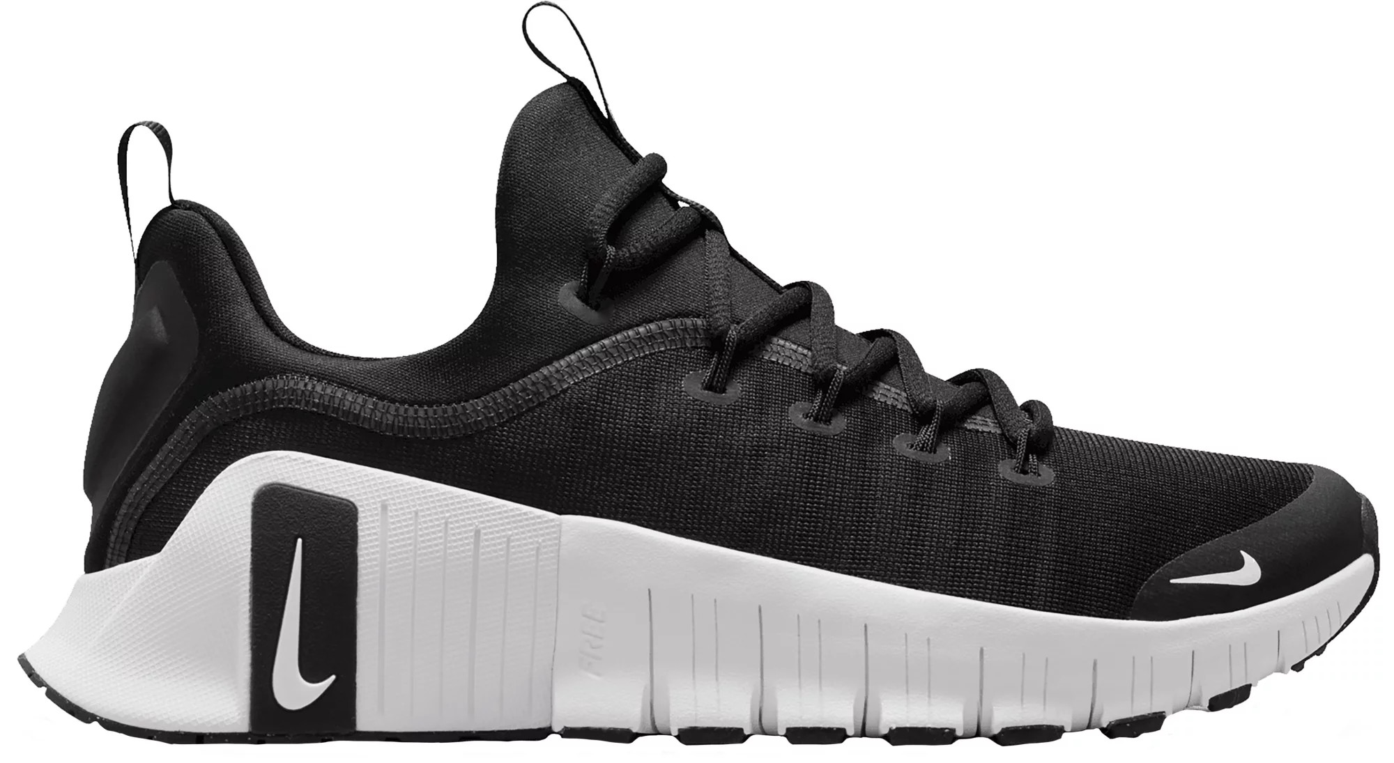 Nike Women's Free Metcon 6 Training Shoes, Size 5, Black/White | DICK'S Sporting Goods