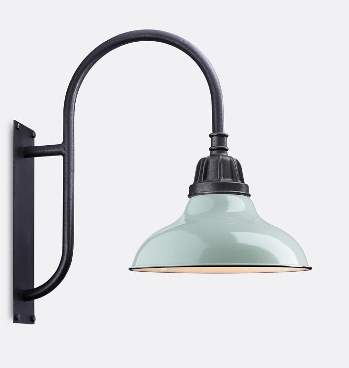 Carson Shepherd's Hook Wall Sconce | Rejuvenation