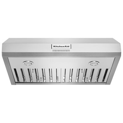 KitchenAid 30" Under Cabinet Range Hood (KVUC600KSS) - Stainless Steel | Best Buy Canada