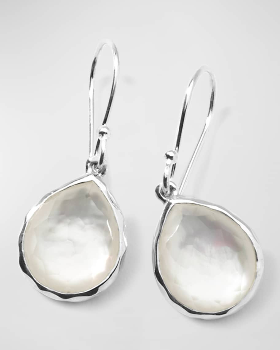 Mini Teardrop Earrings in Sterling Silver | Neiman Marcus