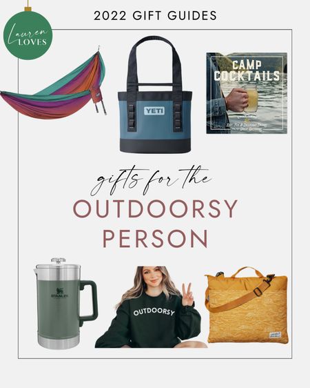 Gift Guide: Gifts for the Outdoorsy Person